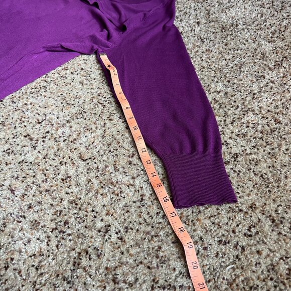 Torrid Plum Peek a Boo / Keyhole Pullover Sweater Size 3 Womens - Picture 7 of 11